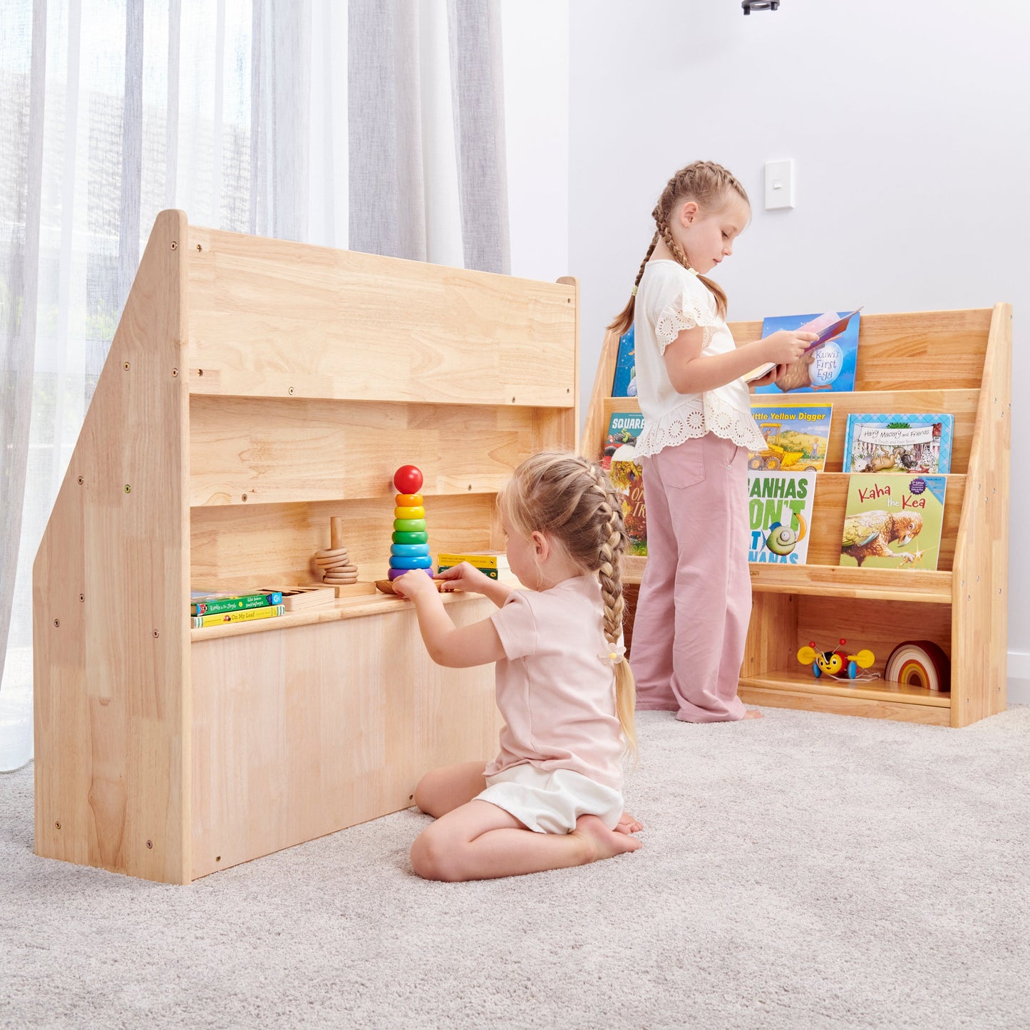 Montessori Hideaway Bookshelf