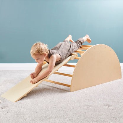 Wooden Slide & Ramp