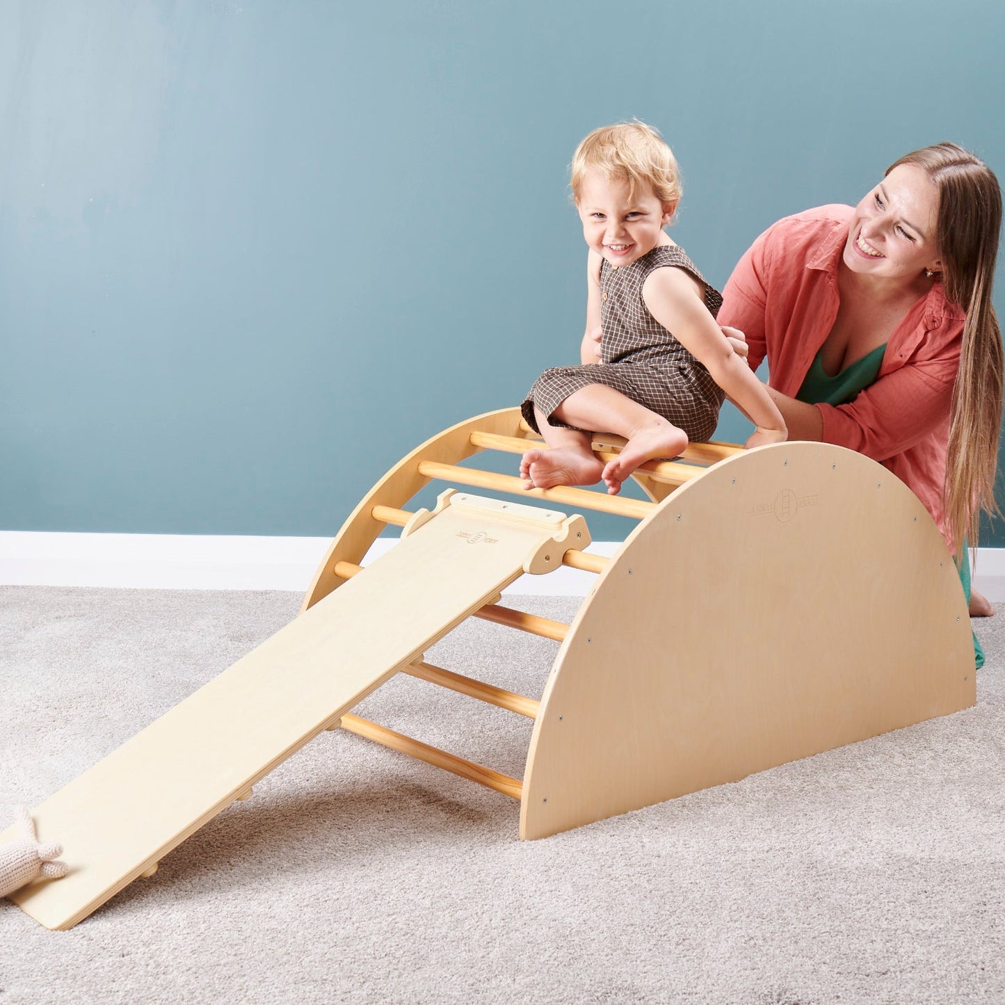 NEW | Multi-Use Arch + Wooden Slide & Ramp Combo