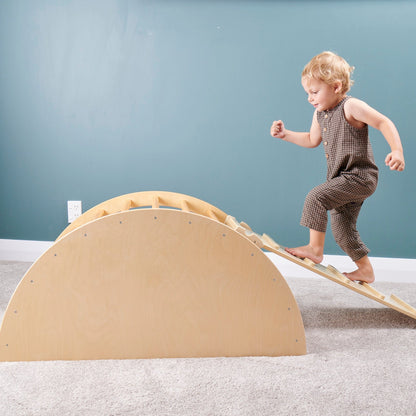 NEW | Multi-Use Arch + Wooden Slide & Ramp Combo