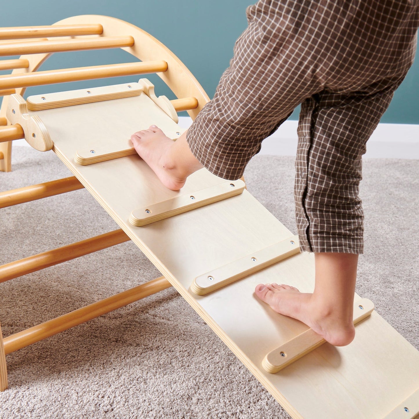 Wooden Slide & Ramp