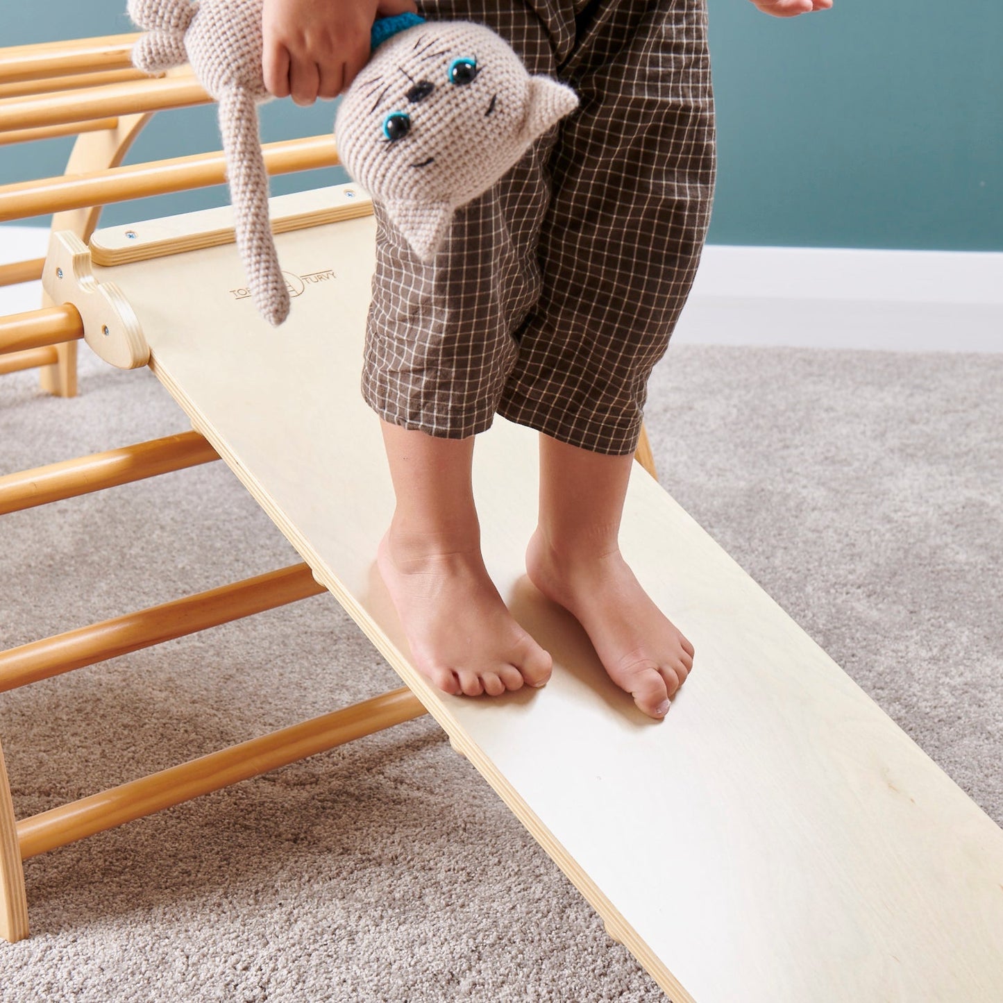 Wooden Slide & Ramp