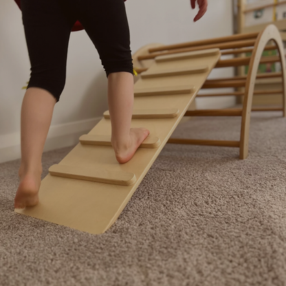 NEW | Multi-Use Arch + Wooden Slide & Ramp Combo