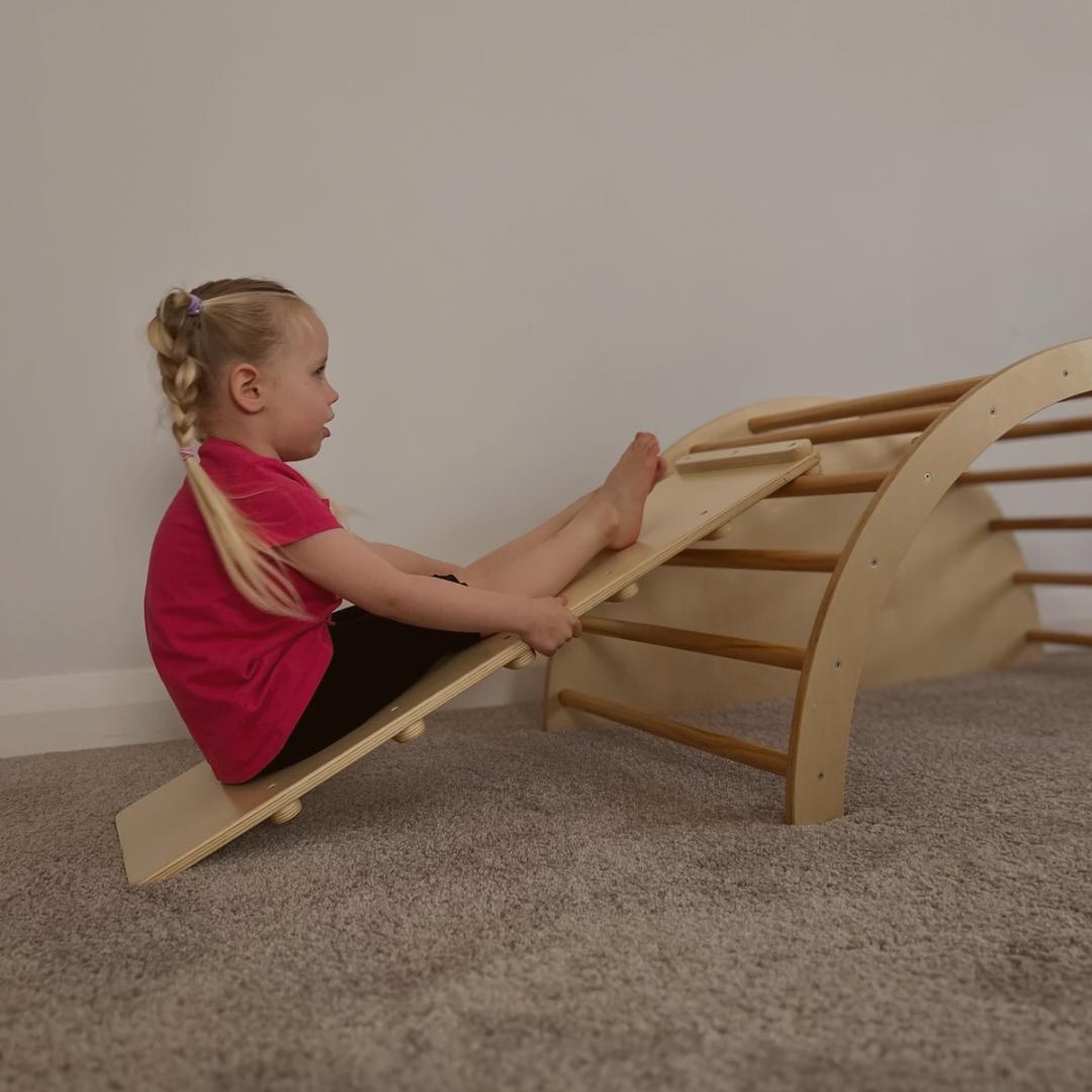 NEW | Multi-Use Arch + Wooden Slide & Ramp Combo